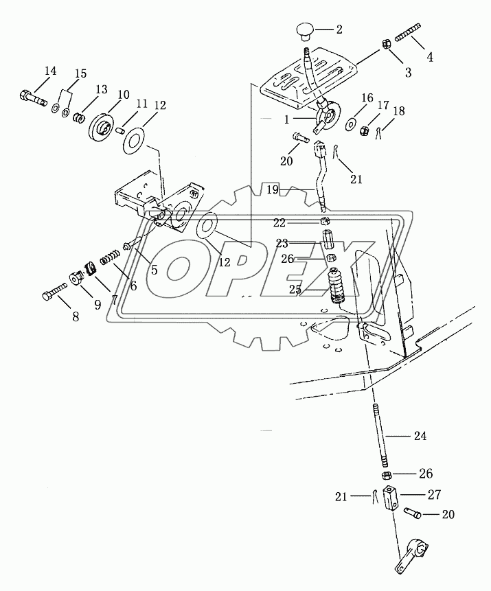 FUEL CONIROL LEVER