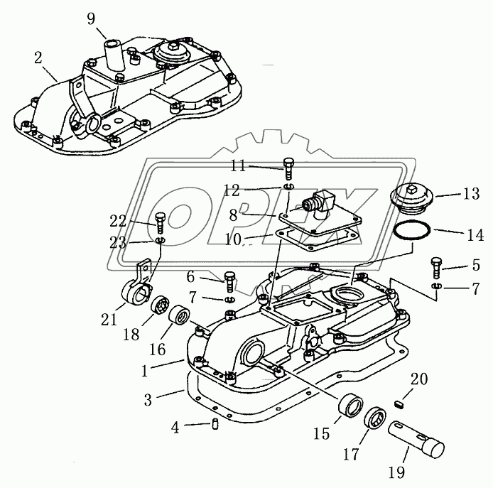 STEERING CASE COVER