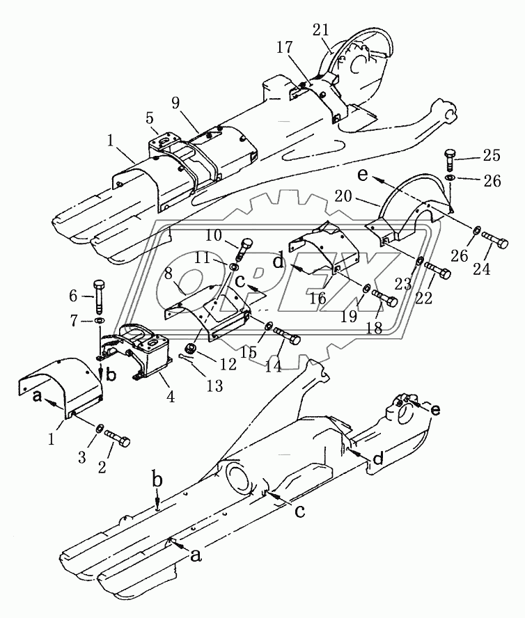 TRACK FRAME COVER