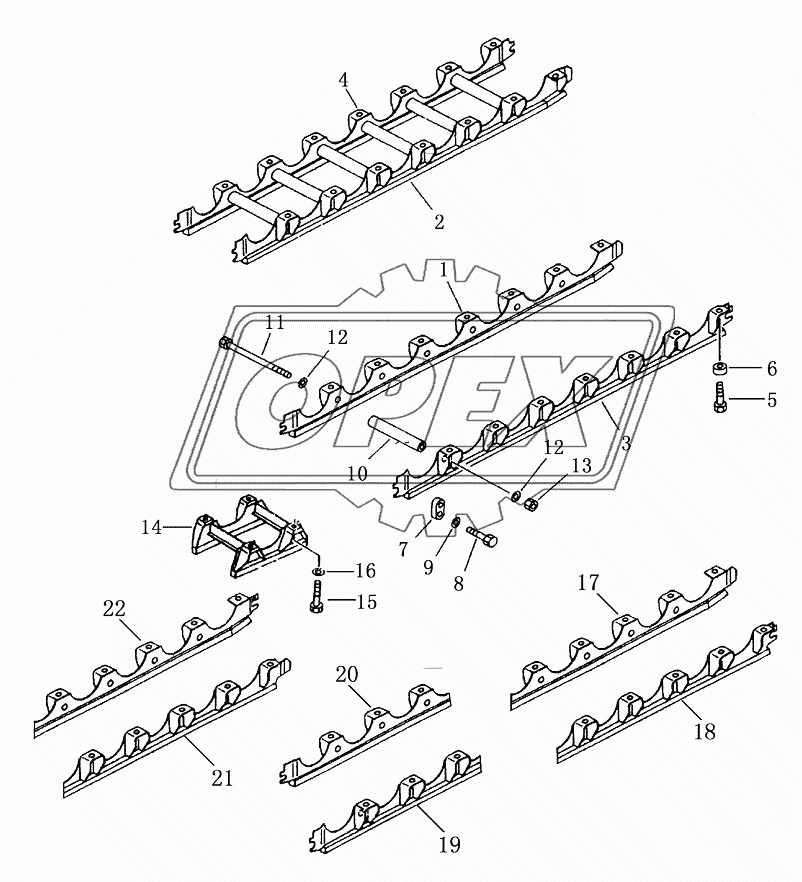TRACK ROLLER GUARD