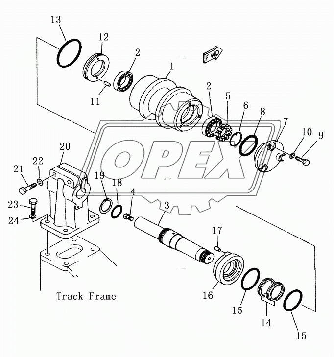 CARRIER ROLLER