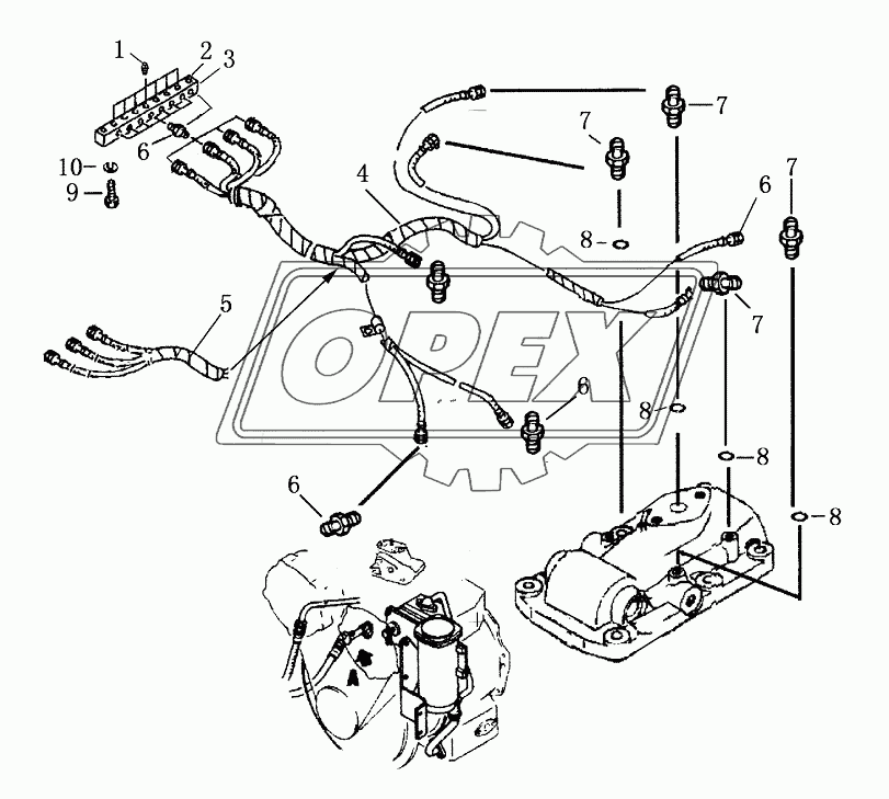 TEST PRESSURE PIPING