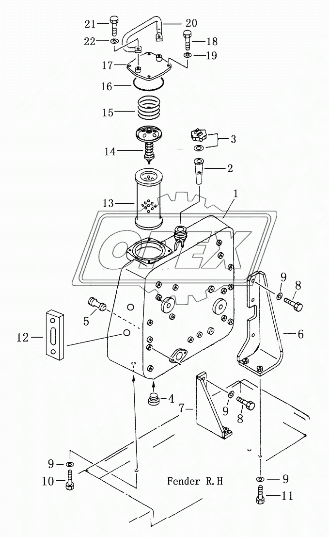 HYDRAULIC TANK