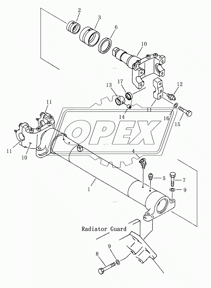 CYLINDER STAY