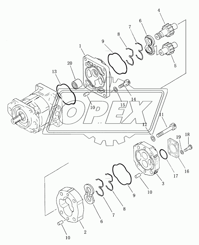 HYDRAULIC PUMP (2/2)