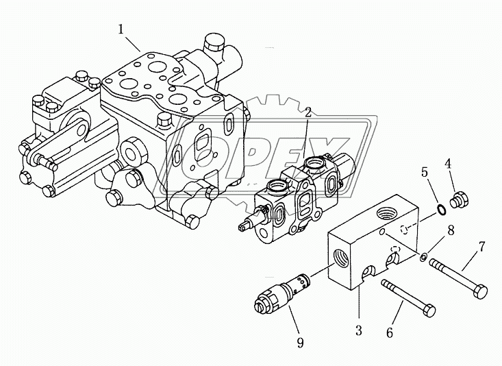BLADE CONTROL VALVE (1/5)