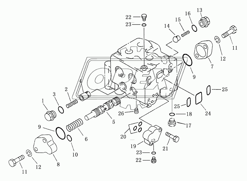 BLADE CONTROL VALVE (3/5)