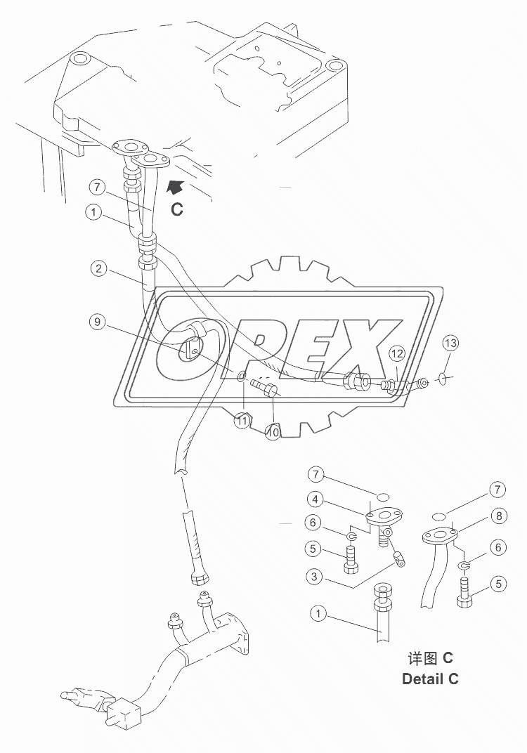 SERVO PIPING  ASSY