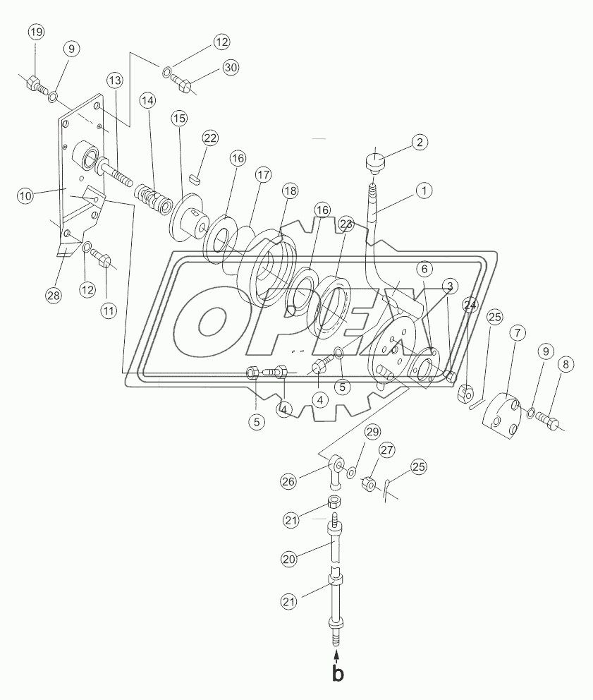 FUEL CONTROL LEVER