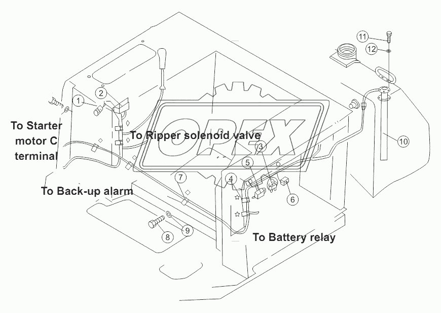 RELAY AND FUSE BOX