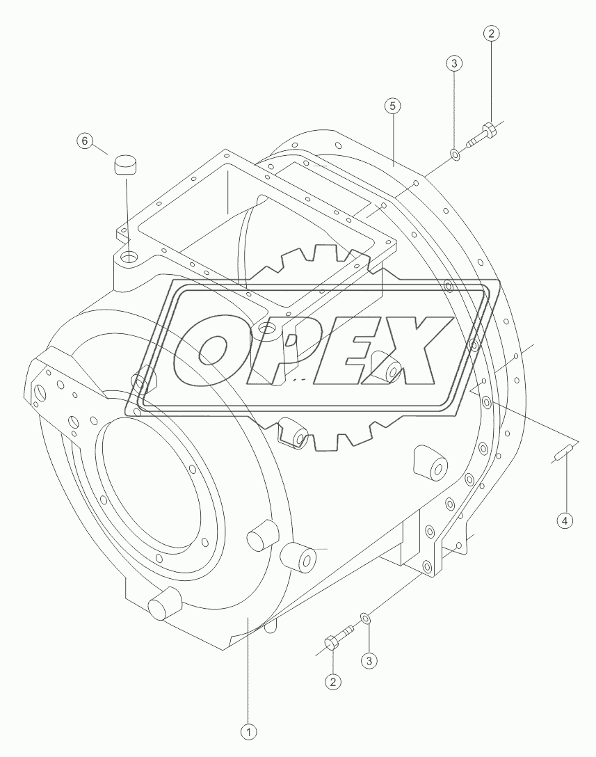 TORQUE TRANSMISSION CASE