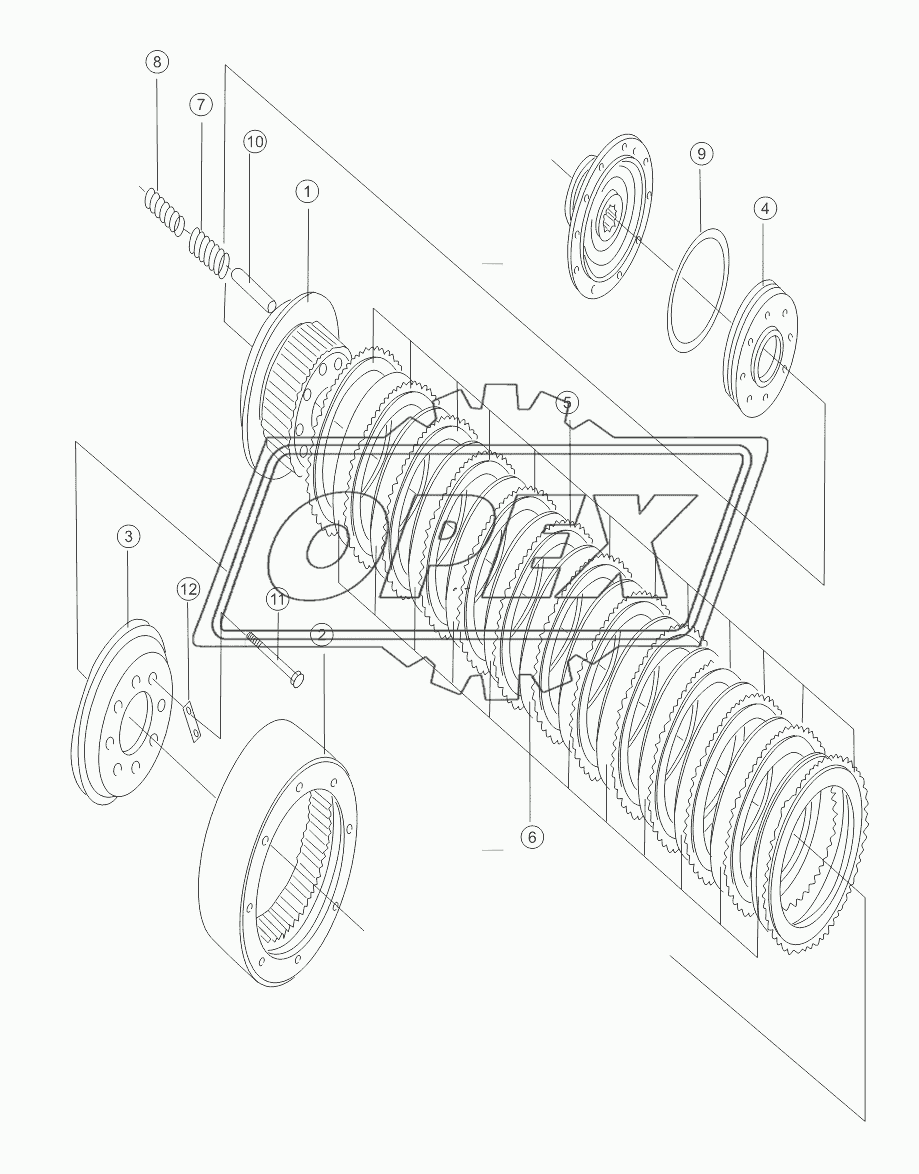 STEERING CLUTCH  ASSY