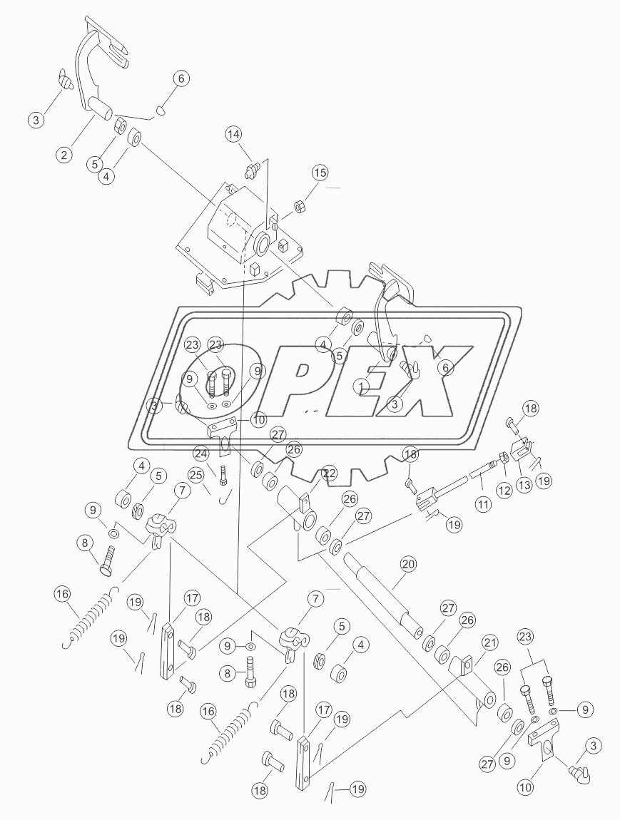 BRAKE PEDAL