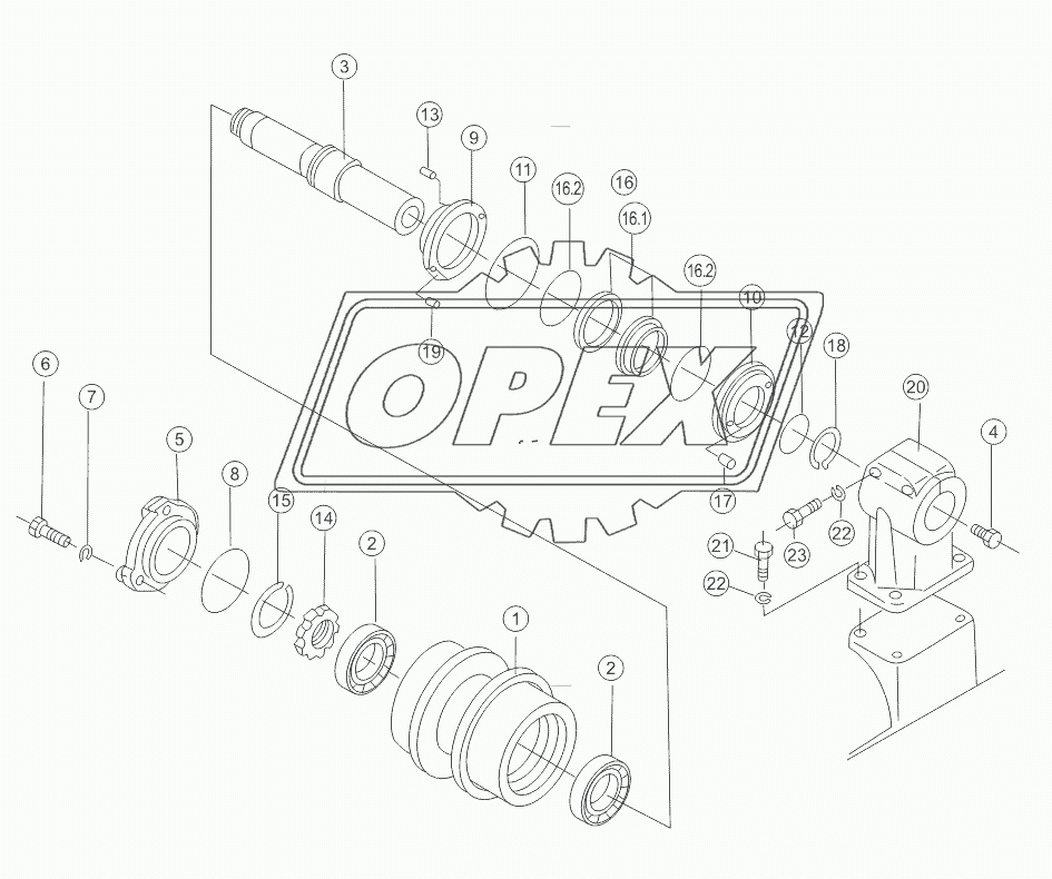 CARRIER ROLLER  ASSY