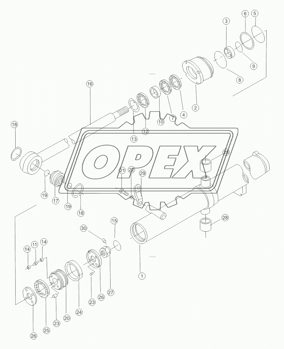 BLADE LIFT CYLINDER 1