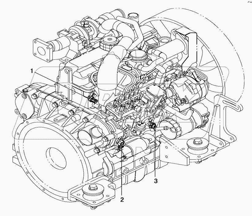  ENGINE ELECTRIC MONUTING
