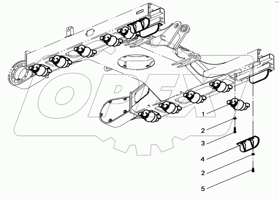  TRACK ROLLER ASSY (J170-42B-000000)