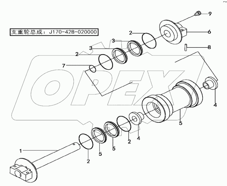  TRACK ROLLER ASSY