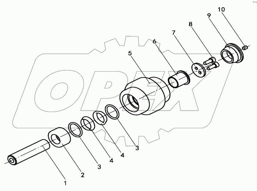  CARRIER ROLLER ASSY
