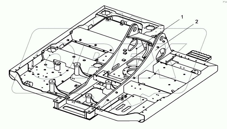  REVOLVING FRAME (J170-51B-000000)