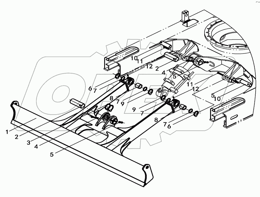  BLADE ASSY (J170-53B-000000)