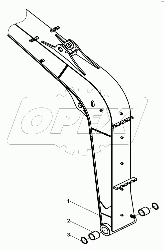  BOOM ASSY (J170-61C-000000)