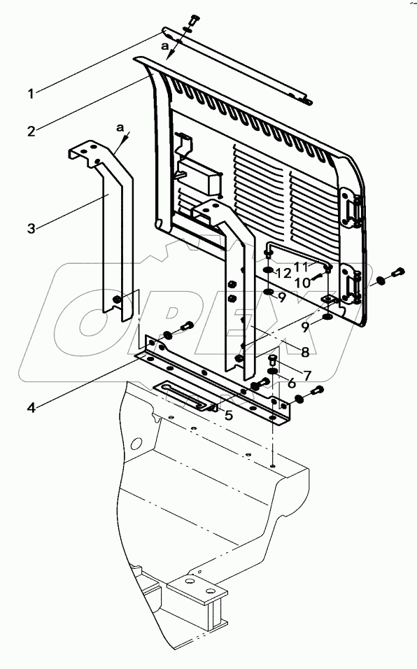  DOOR(R.H.) AND FRAME ASSY