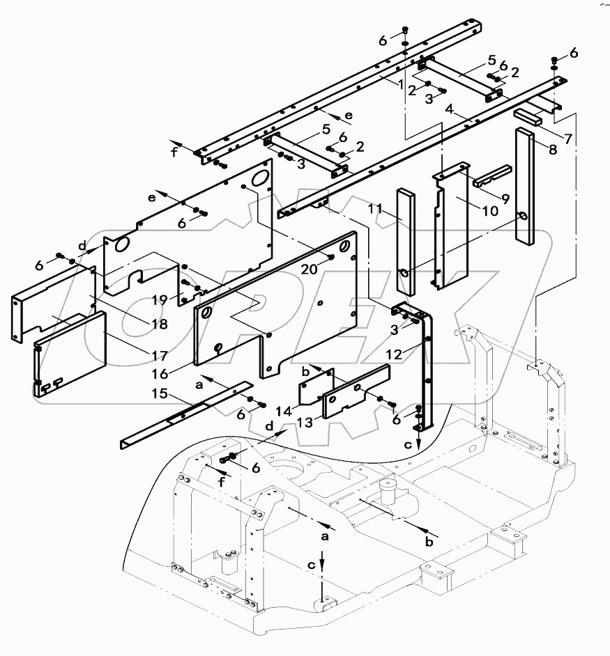  FRAME ASSY (J170-74B-000000)