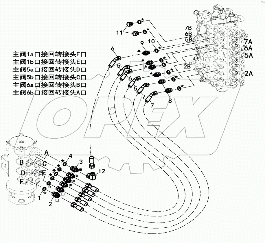  REVOLVING FRAME PIPING