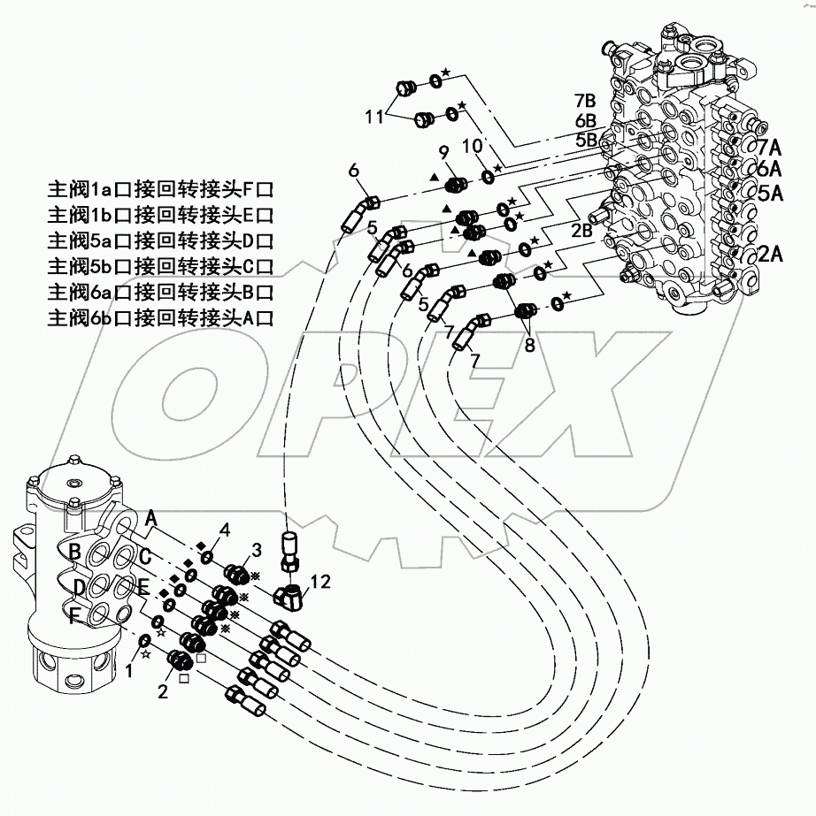  REVOLVING FRAME PIPING
