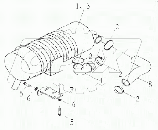 AIR CLEANER ASSY SF38/38T (CA498-97)