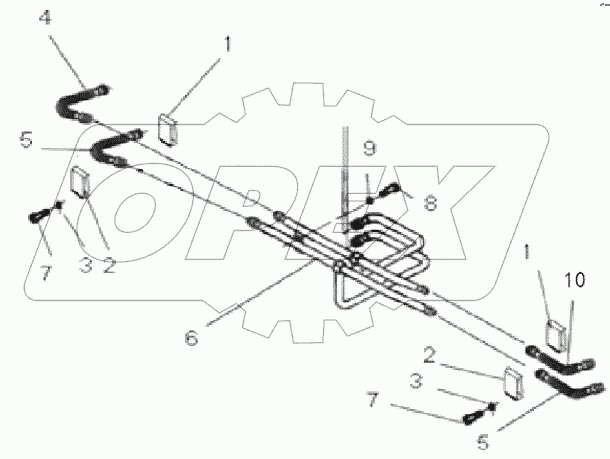 WORKING PIPELINE ASSY (2/3)