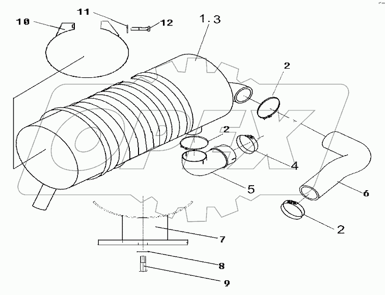 AIR CLEANER ASSY I-SF30 (25)