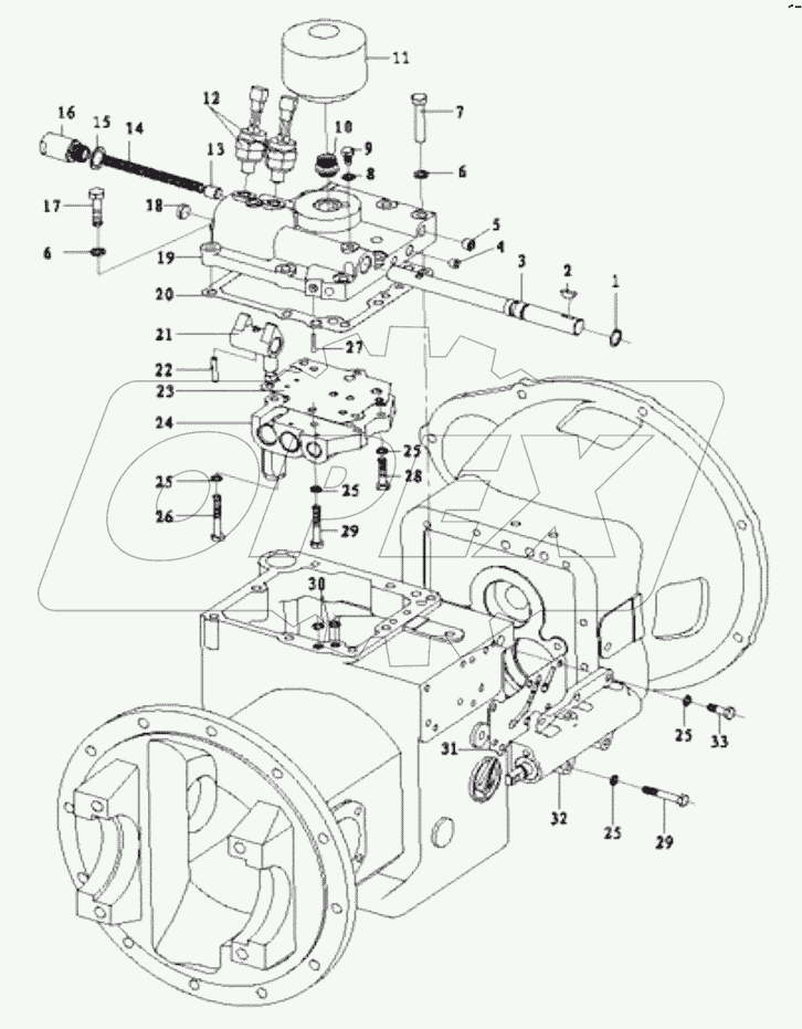 TORQUE CONVERTER TRANSMISSION ASSY (2/8)