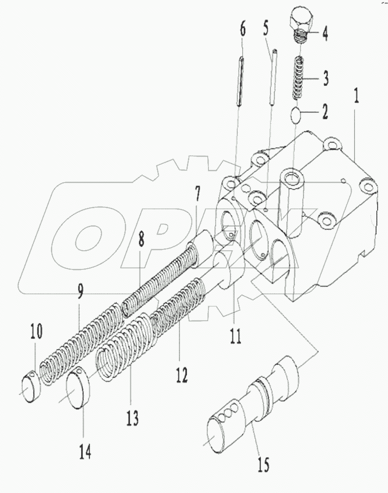 TORQUE CONVERTER TRANSMISSION ASSY (4/8)