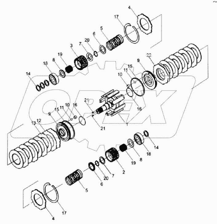 TORQUE CONVERTER TRANSMISSION ASSY (4/9)