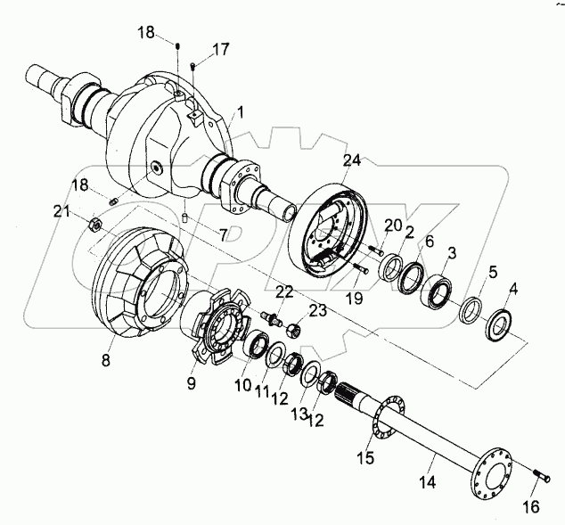 DRIVE AXLE