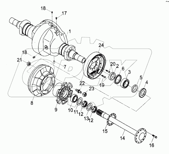DRIVE AXLE