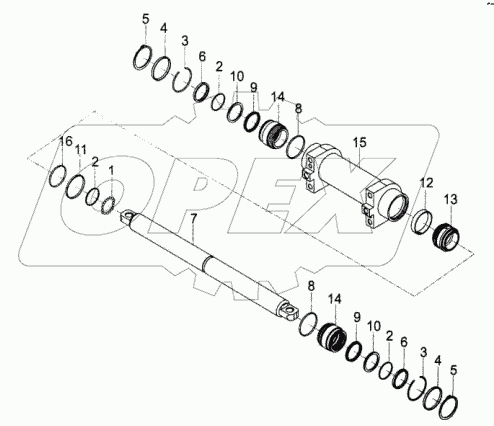 STEERING CYLINDER ASSY