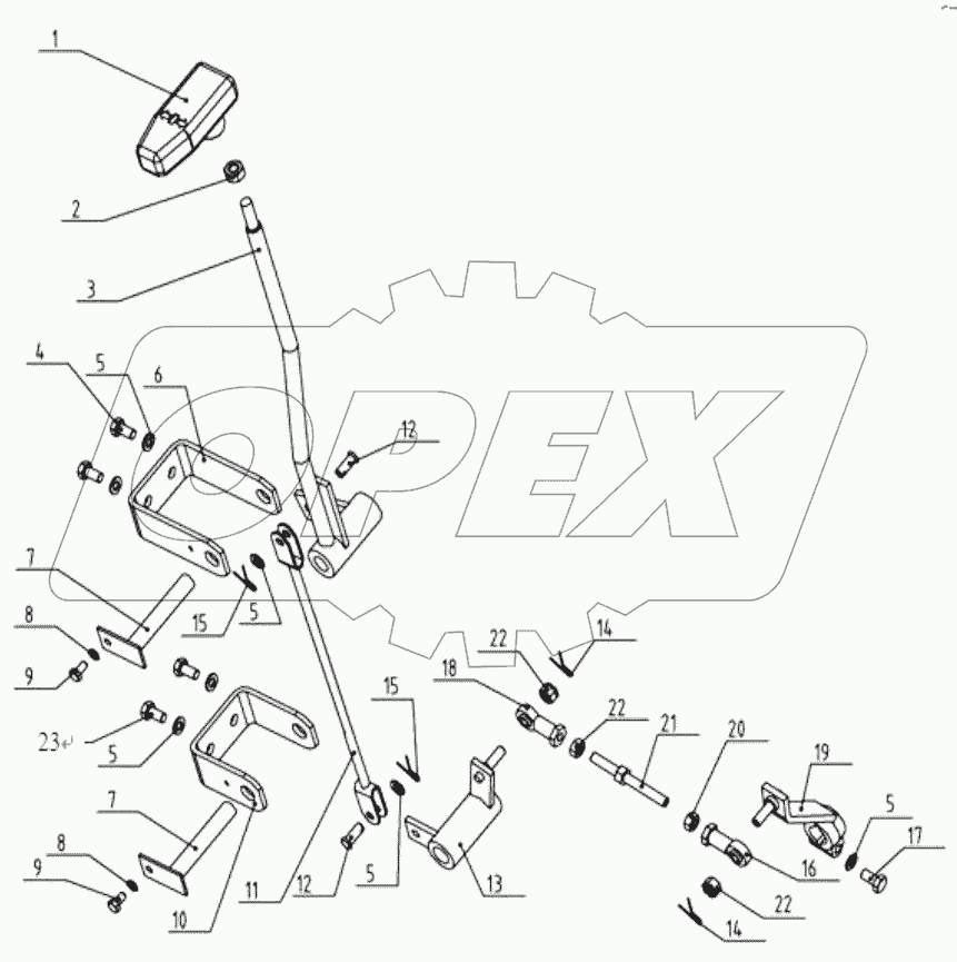TRANSMISSION CONTROL ASSY