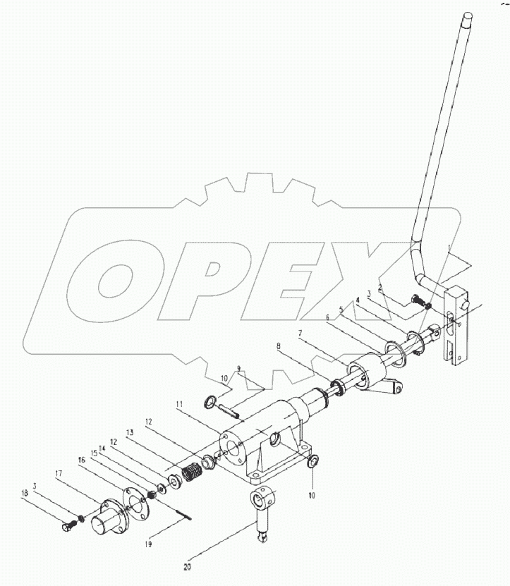 MECHANISM FOR CONTROLLING GEARS