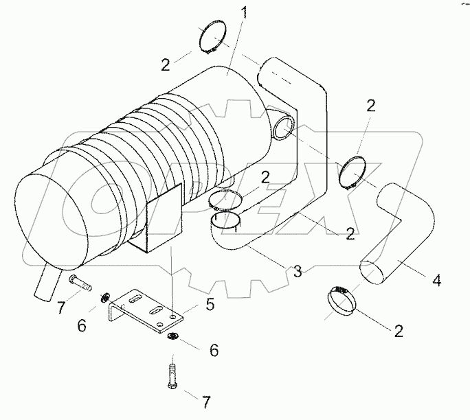 AIR CLEANER ASSY (DIESEL)