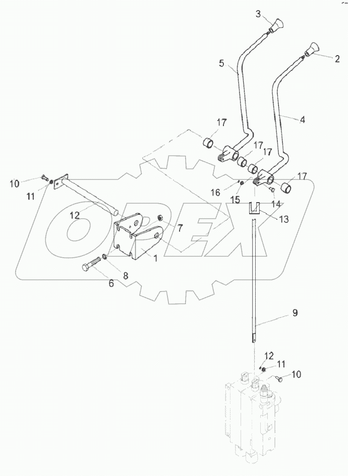 WORK EQUIPMENT CONTROL ASSY
