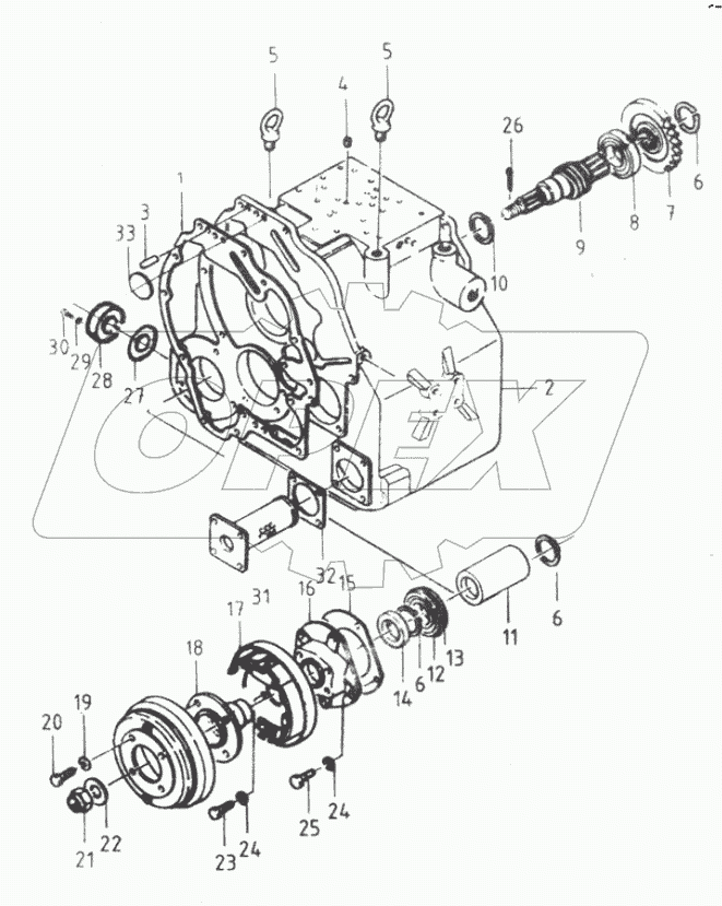 TORQUE CONVERTER TRANSMISSION ASSY