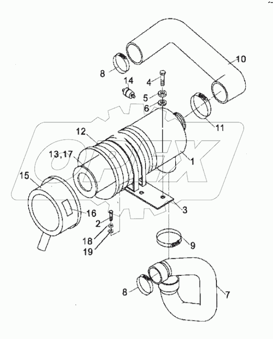 AIR CLEANER ASSY (DIESEL)