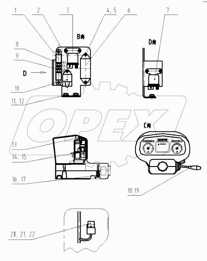 BATTERY AND MOUNTING
