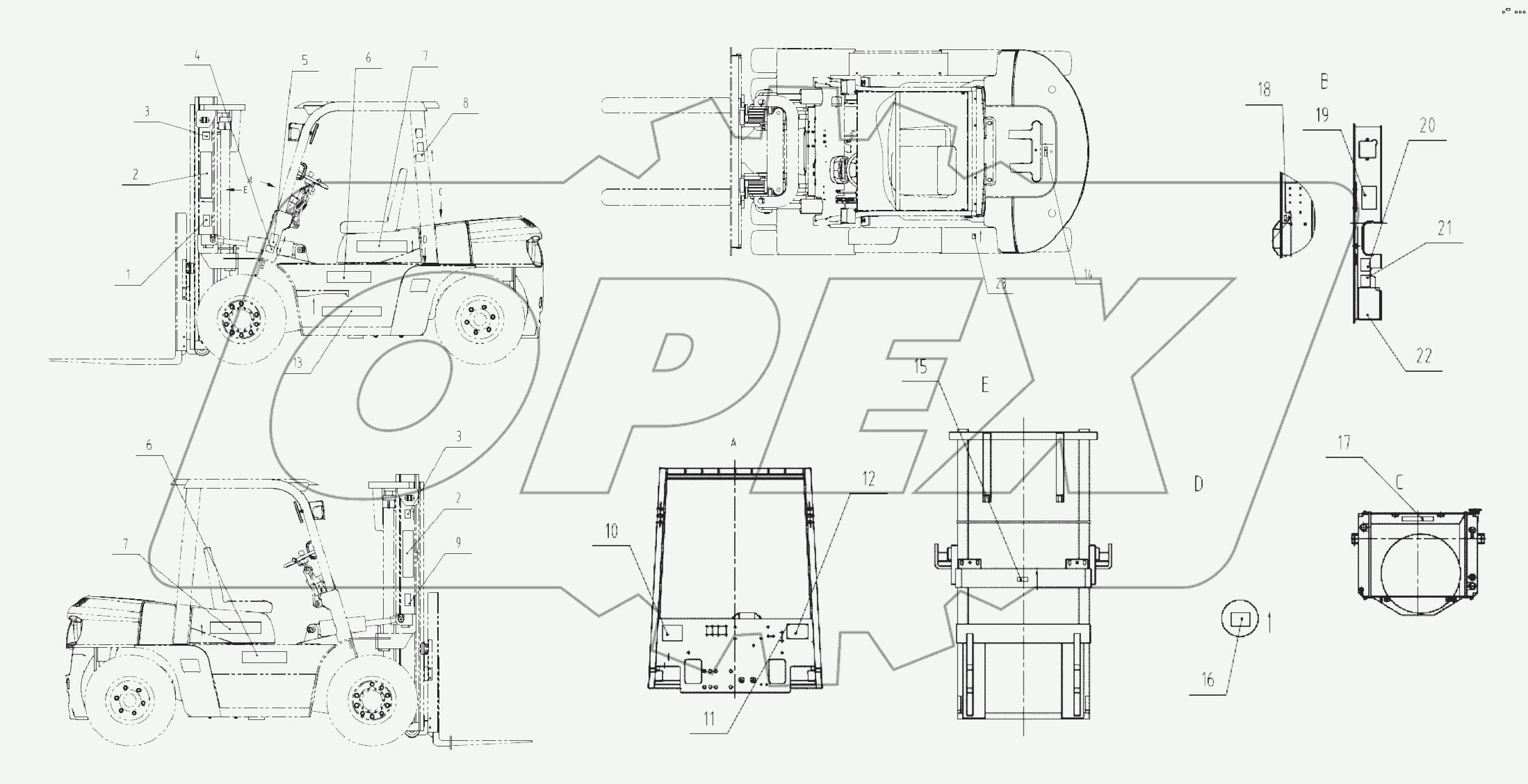 MARKS AND PLATES (ENGLISH)