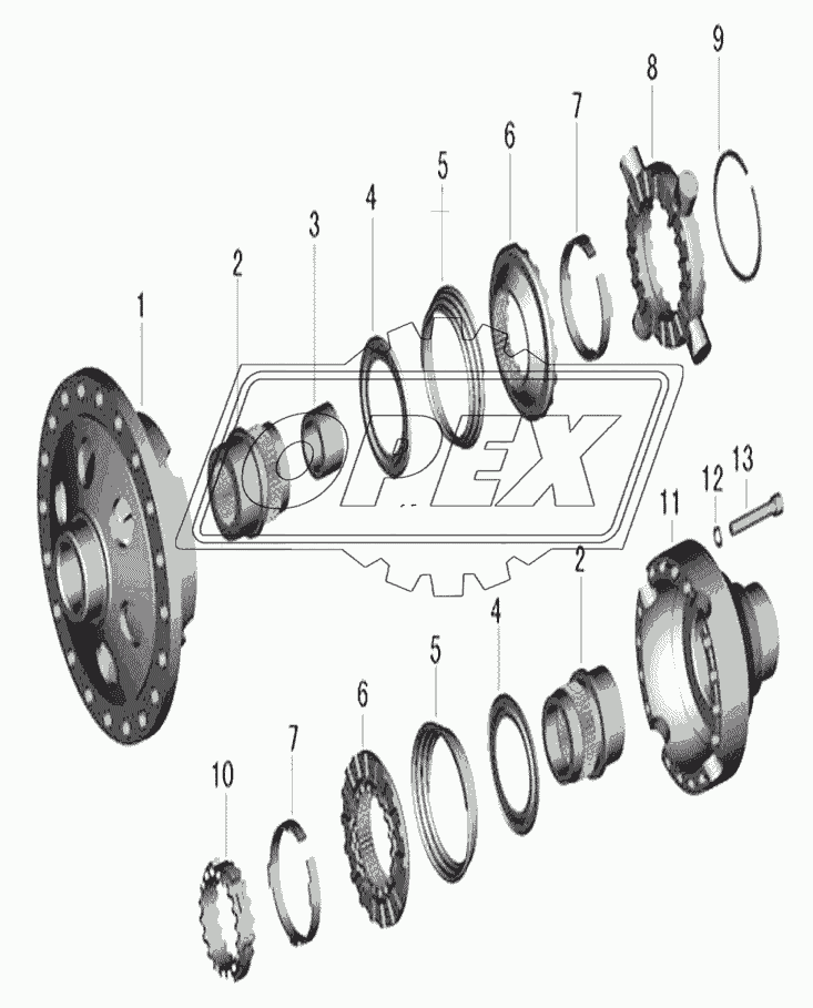 DIFFERENTIAL ASSY