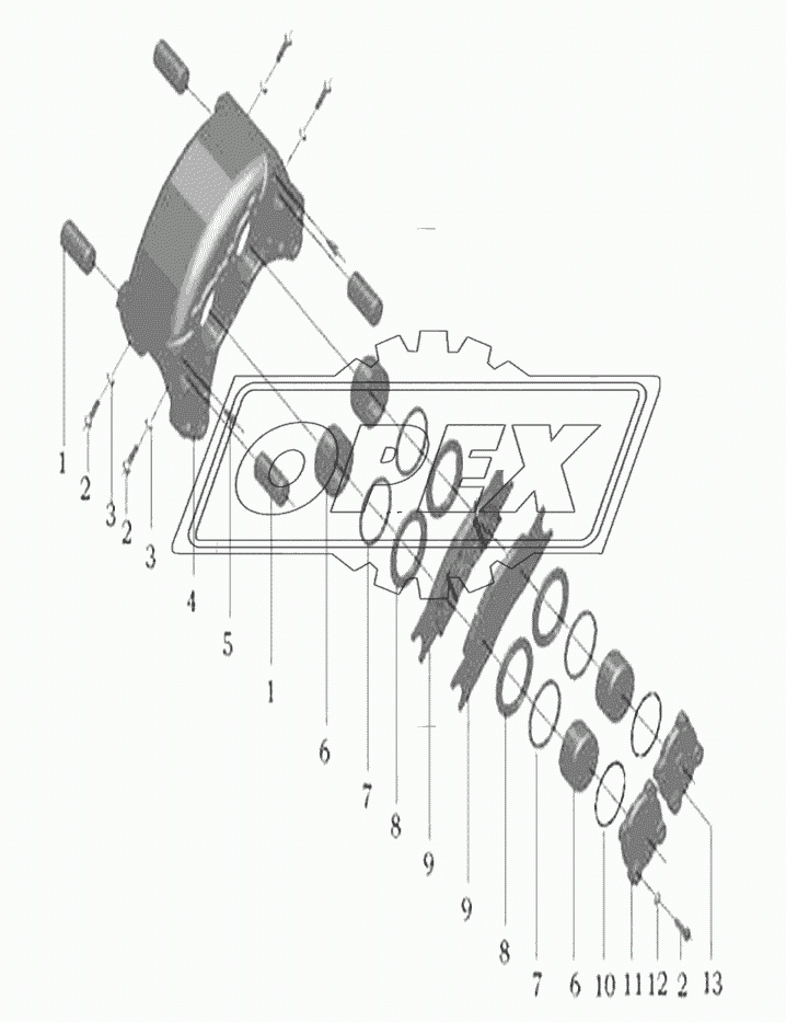 BRAKE ASSY