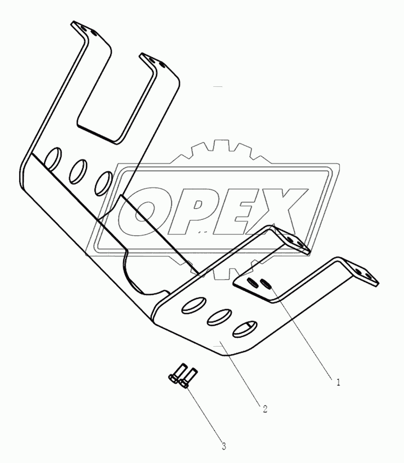 TRANSMISSION CASE PTOTECT COVER ASSY